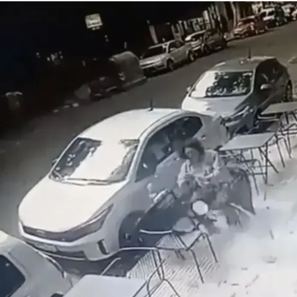 Habló el hombre al que se le cayó un vidrio en Palermo: “Estoy vivo para contarlo”